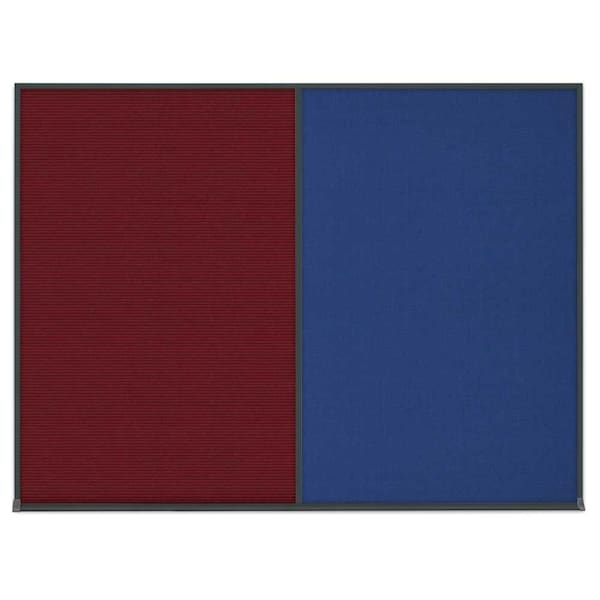 Triple Door Radius Plus Corkboard, 96" x